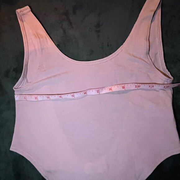 Laina Rauma Sold-Out RELAXED THONG BODYSUIT / LATTE - MEDIUM - Picture 11 of 11